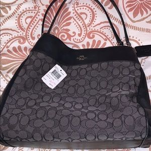 EUC with tags, COACH Lexy Shoulder Bag black